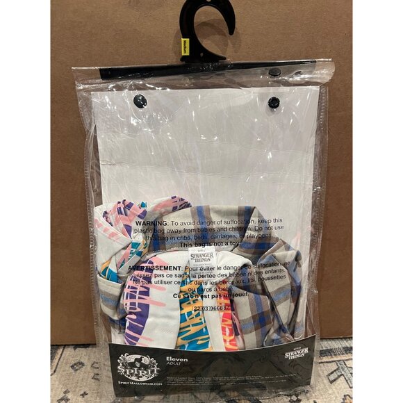 Spirit Halloween Stranger’s Thing Eleven Dress W Attached Shirt Costume Adult M - Picture 3 of 3